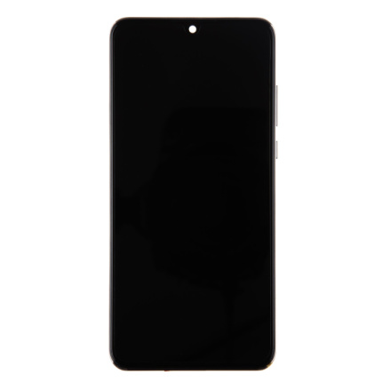 LCD Display + Dotyková Deska + Přední Kryt Huawei P30 Lite White (pro 24MP foto) (Service Pack), 02352PJN