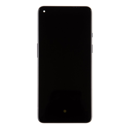 LCD Display + Dotyková Deska + Přední Kryt pro OnePlus 9 Astral Black, 57983103916 - neoriginální