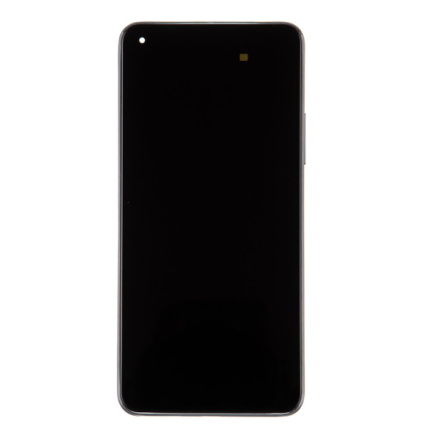 LCD Display + Dotyková Deska + Přední Kryt pro Xiaomi Mi 11 Lite 5G Truffle Black, 57983103931 - neoriginální