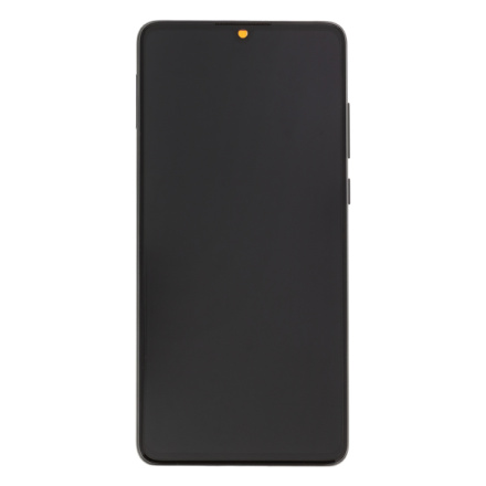 LCD Display + Dotyková Deska + Přední Kryt Huawei P30 Black (Service Pack), 02354HLT
