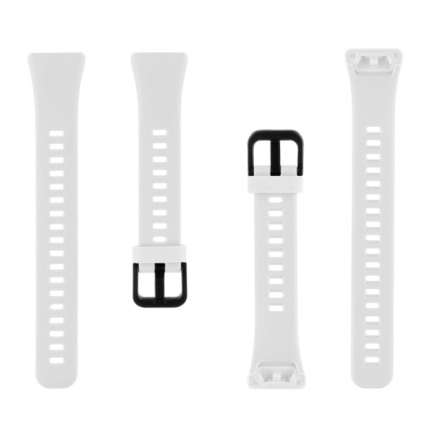 Tactical 807 Silikonový Řemínek pro Honor Band 6 White, 57983106155