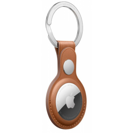 MX4M2ZM/A Apple Airtag Leather Key Ring Saddle Brown, 57983107969