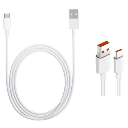 Xiaomi Original USB-C Datový Kabel 6A 1m White (Bulk), 57983108862