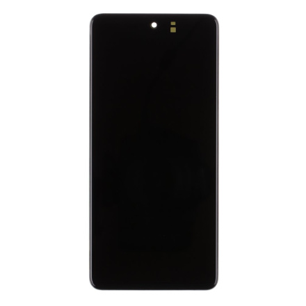 LCD display + Dotyk + Přední Kryt Samsung M526B Galaxy M52 5G Black (Service Pack), GH82-27091A