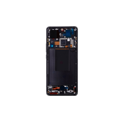 LCD Display + Dotyková Deska + Přední Kryt pro Xiaomi 12 Pro Gray, 57983109540 - neoriginální