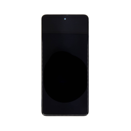 LCD display + Dotyková Deska + Přední Kryt Samsung A515 Galaxy A51 Black, 57983109927 - neoriginální