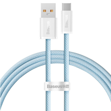 Baseus  Dynamic Series Fast Charging Datový Kabel USB - USB-C 100W 1m Blue, CALD000603