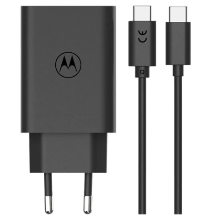 Motorola TurboPower 68W GaN Síťová nabíječka + USB-C Kabel 6.5A, SJMC682