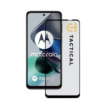 Tactical Glass Shield 5D sklo pro Motorola G23 Black , 57983113852