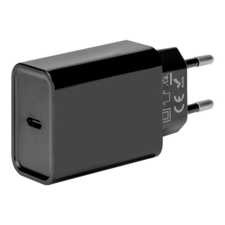 OBAL:ME Cestovní Nabíječka USB-C 20W Black, 20W1CBL