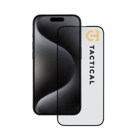 Tactical Glass Shield 5D sklo pro Apple iPhone 15 Pro Black, 57983115945