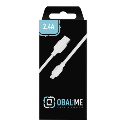 OBAL:ME Simple USB-A/Lightning Kabel 1m White, AL12WH