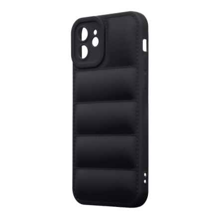 OBAL:ME Puffy Kryt pro Apple iPhone 12 Black, 57983117248