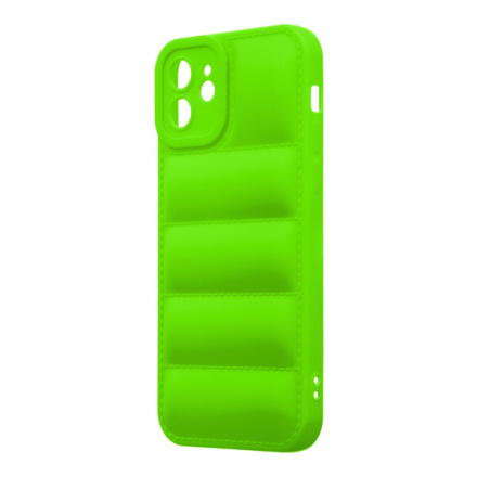 OBAL:ME Puffy Kryt pro Apple iPhone 12 Green, 57983117249