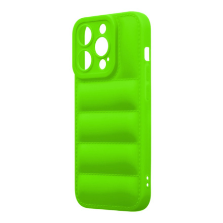 OBAL:ME Puffy Kryt pro Apple iPhone 15 Pro Green, 57983117285