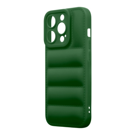 OBAL:ME Puffy Kryt pro Apple iPhone 15 Pro Dark Green, 57983117286