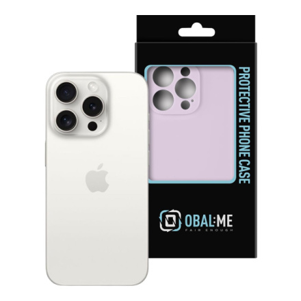 OBAL:ME Matte TPU Kryt pro Apple iPhone 15 Pro Purple, 57983117502
