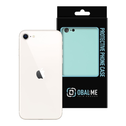 OBAL:ME Matte TPU Kryt pro Apple iPhone 7/8/SE2020/SE2022 Turquoise, 57983117515