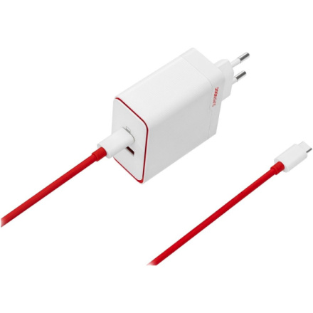 OnePlus SUPERVOOC 100W Dual USB-A/USB-C Cestovní Nabíječka White, 5461100370