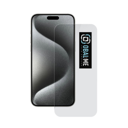 OBAL:ME 2.5D Tvrzené Sklo pro Apple iPhone 15 Pro Max Clear, 57983118462