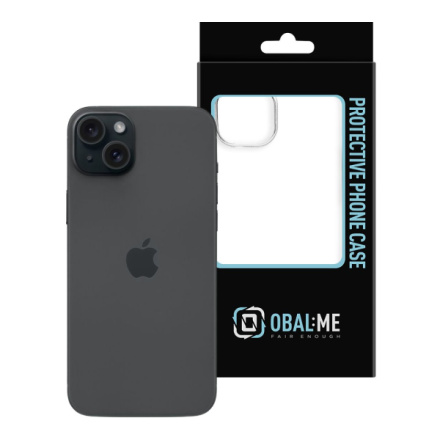 OBAL:ME TPU Kryt pro Apple iPhone 15 Plus Transparent, 57983119029