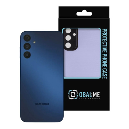OBAL:ME NetShield Kryt pro Samsung Galaxy A15 4G/5G Light Purple, 57983119125