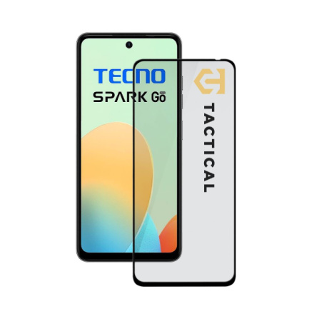 Tactical Glass Shield 5D sklo pro Tecno Spark GO 2024 Black, 57983119906