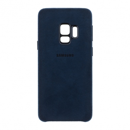 EF-XG960ALE Samsung Alcantara Cover Blue pro G960 Galaxy S9 (EU Blister), 2437853