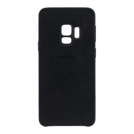 EF-XG960ABE Samsung Alcantara Cover Black pro G960 Galaxy S9 (EU Blister), 2437852