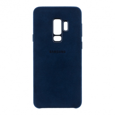 EF-XG965ALE Samsung Alcantara Cover Blue pro G965 Galaxy S9 Plus (EU Blister), 2437857