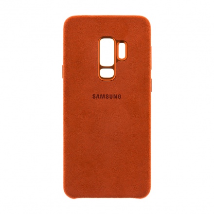 EF-XG965ARE Samsung Alcantara Cover Red pro G965 Galaxy S9 Plus (EU Balení), 2437858