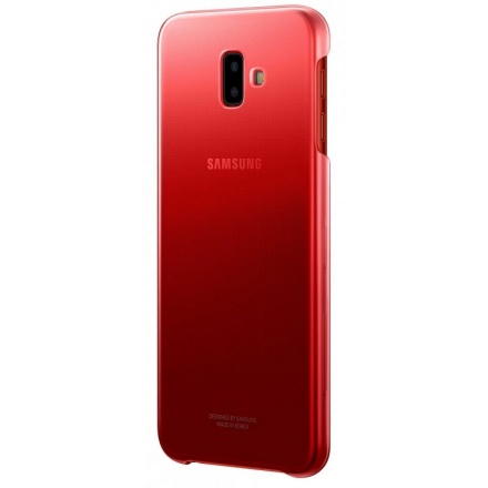 EF-AJ610CRE Samsung Gradation Clear Cover Red pro Galaxy J6+ (EU Blister), 2441265