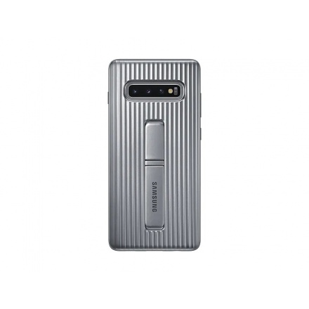 EF-RG975CSE Samsung Standing Cover Silver pro G975 Galaxy S10 Plus (EU Balení), 2446656