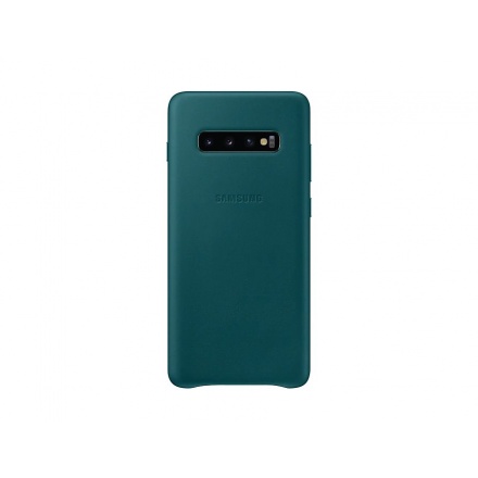 EF-VG975LGE Samsung Leather Cover Green pro G975 Galaxy S10 Plus (EU Balení), 2446665