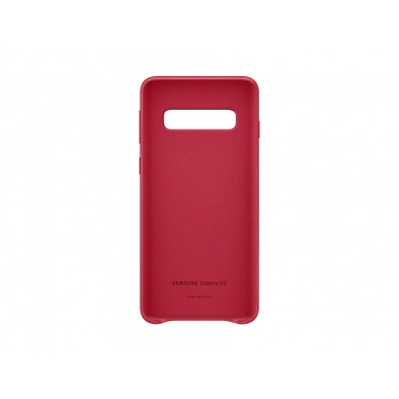 EF-VG973LRE Samsung Leather Cover Red pro G973 Galaxy S10, 2446662