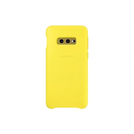 EF-VG970LYE Samsung Leather Cover Yellow pro G970 Galaxy S10e (EU Blister), 2446659