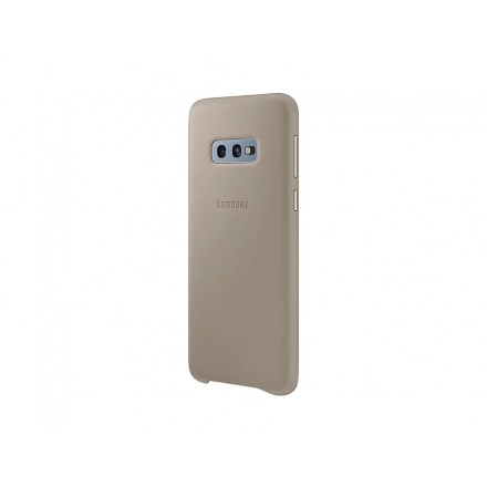 EF-VG970LJE Samsung Leather Cover Gray pro G970 Galaxy S10e, 2446657