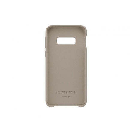 EF-VG970LJE Samsung Leather Cover Gray pro G970 Galaxy S10e, 2446657