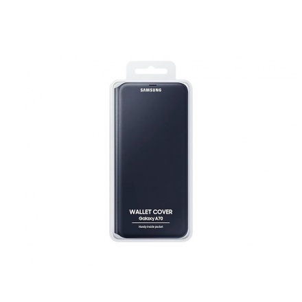 EF-WA705PBE Samsung Wallet Pouzdro pro Galaxy A70 Black, 2447151