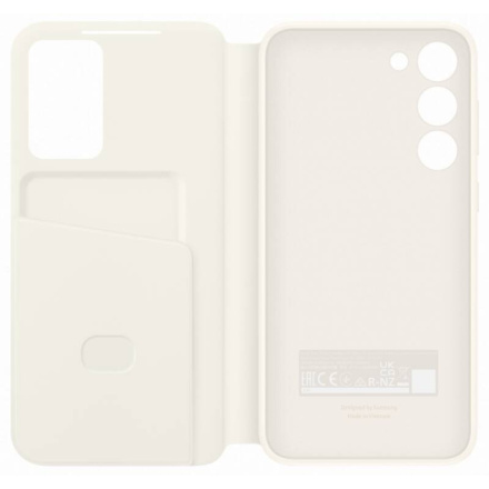 EF-ZS916CUE Samsung Clear View Cover pro Galaxy S23+ Cream , EF-ZS916CUEGWW