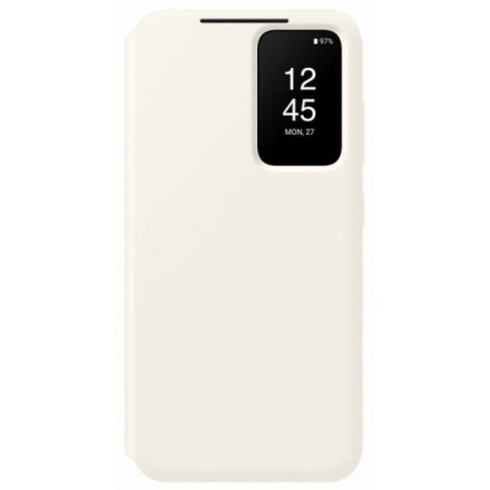 EF-ZS911CUE Samsung Clear View Cover pro Galaxy S23 Cream, EF-ZS911CUEGWW