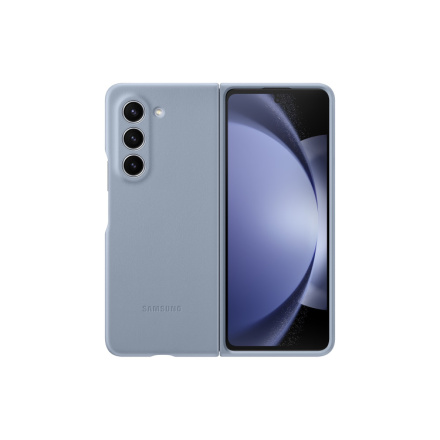 EF-VF946PLE Samsung Kožený Kryt (Eko) pro Galaxy Z Fold 5 Icy Blue, EF-VF946PLEGWW