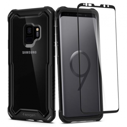 Spigen Hybrid 360 for Samsung Galaxy S9 Black (EU Blister), 2440200