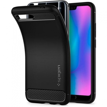 Spigen Rugged Armor for Honor 10 Black (EU Blister), 2440212