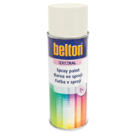 Belton SpectRAL rychleschnoucí barva ve spreji, Ral 9010 bílá mat, 400 ml
