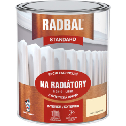 Radbal Standard S2119 barva na radiátory, 6003 slonová kost, 600 ml