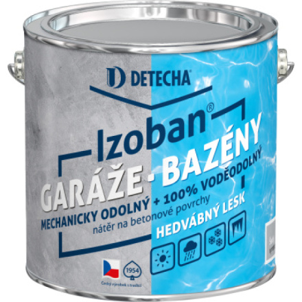 Detecha Izoban barva na beton, červenohnědá, 2 kg