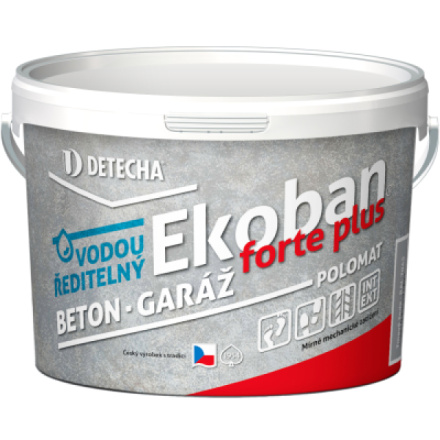 Detecha Ekoban Forte Plus barva na dřevo i beton, RAL 7035 světle šedá, 2,5 kg