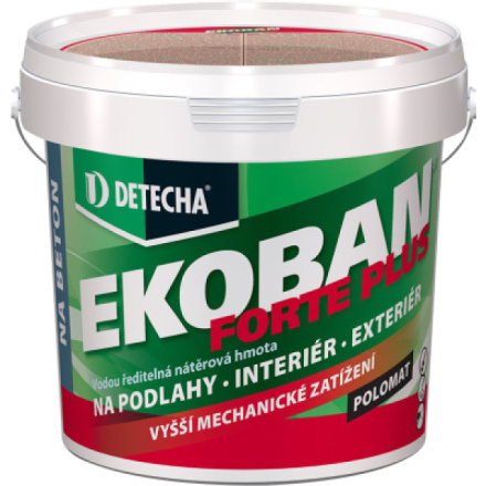 Detecha Ekoban Forte Plus barva na dřevo i beton, RAL 7035 světle šedá, 15 kg