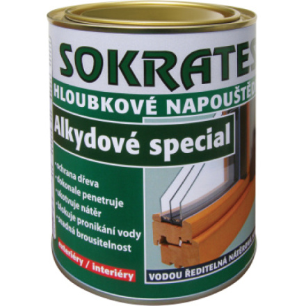 Sokrates Special napouštědlo na dřevo, transparentní 0,7 kg